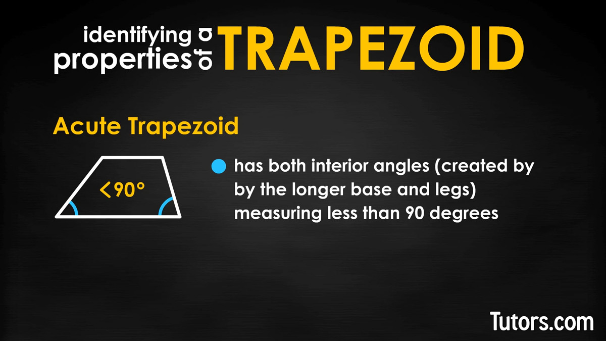 Acute trapezoid