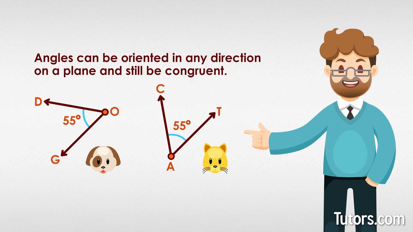 Acute congruent angles example