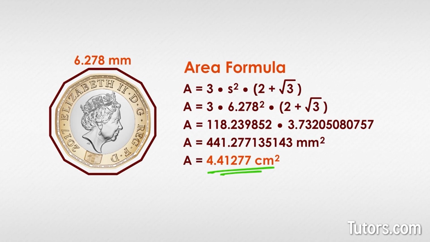 Decagon Area Calculator Amaarmuneer