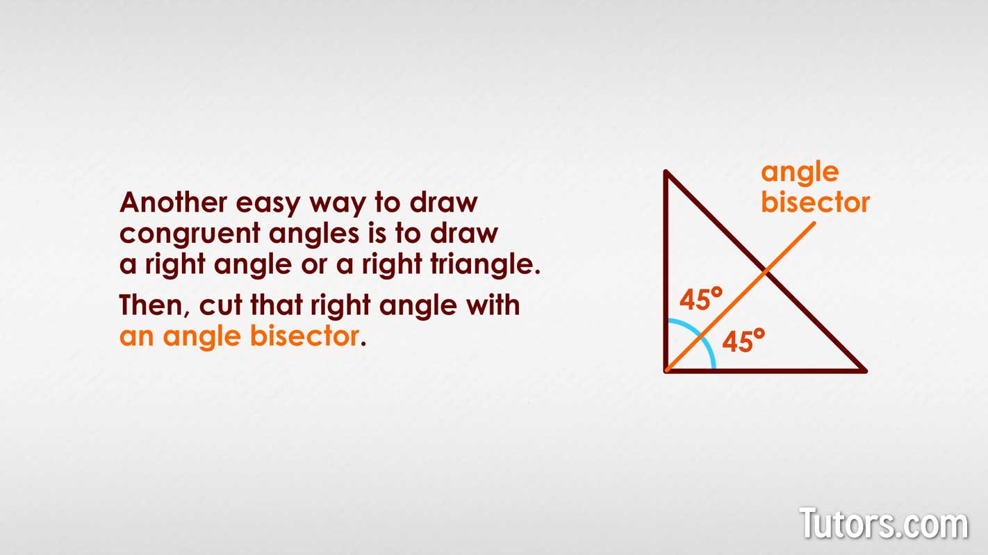 How to draw a 90 degree angle (right angle) at a point on a line