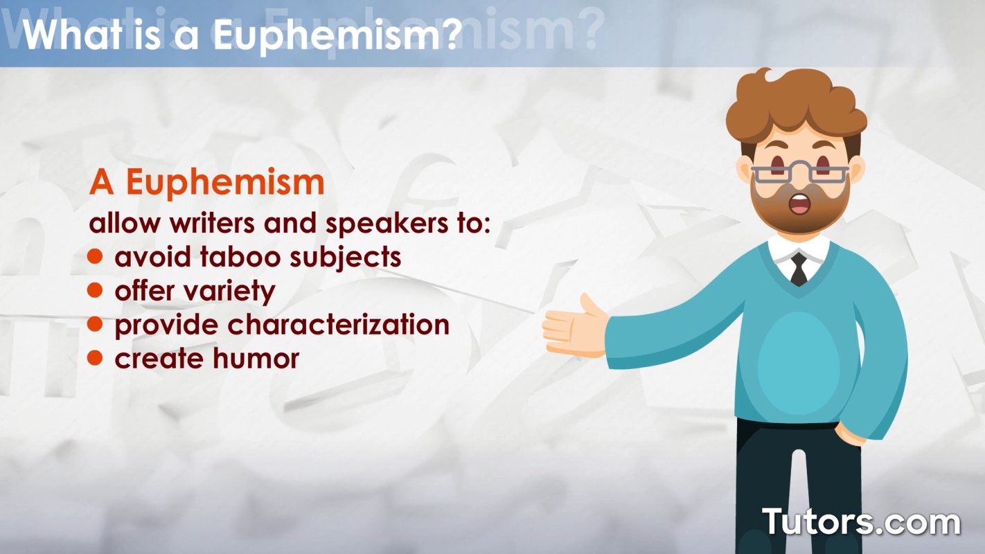 Reasons to use euphemisms