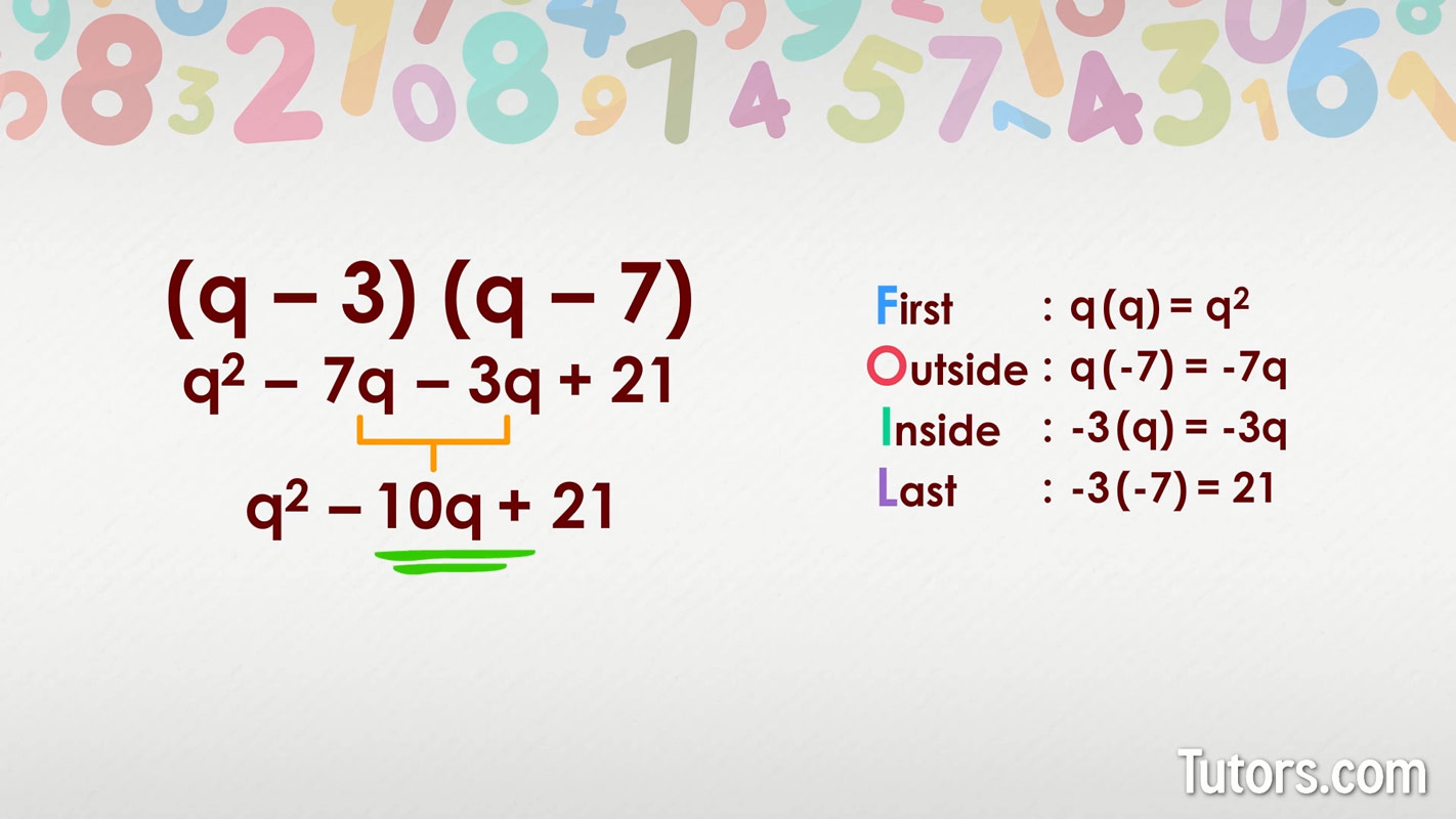 FOIL example problem