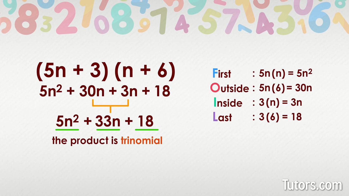 FOIL math example