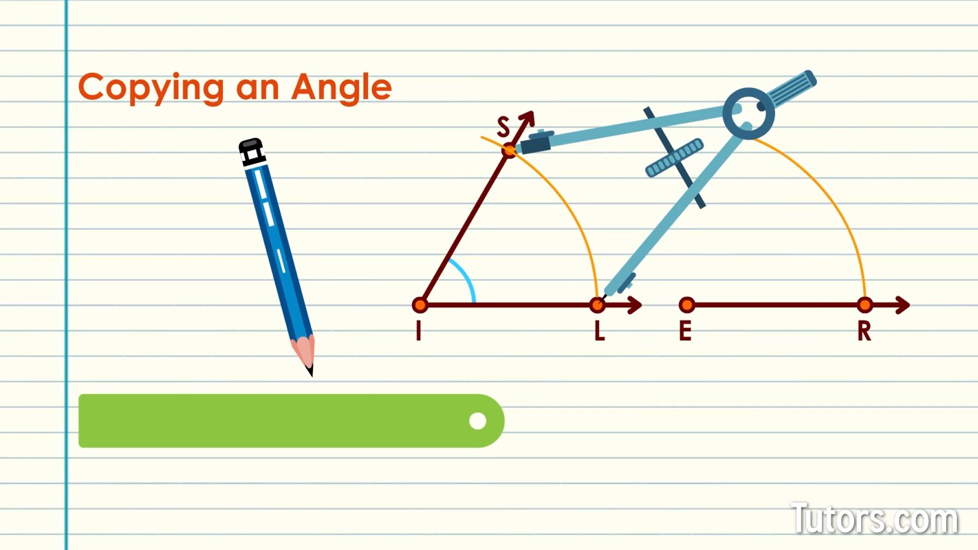 Copying an angle