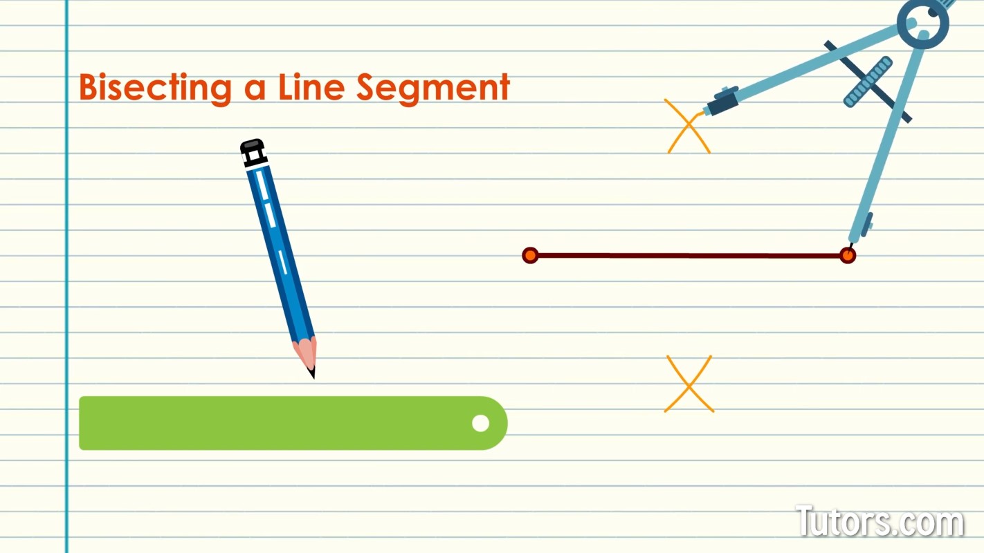 Bisecting a line segment