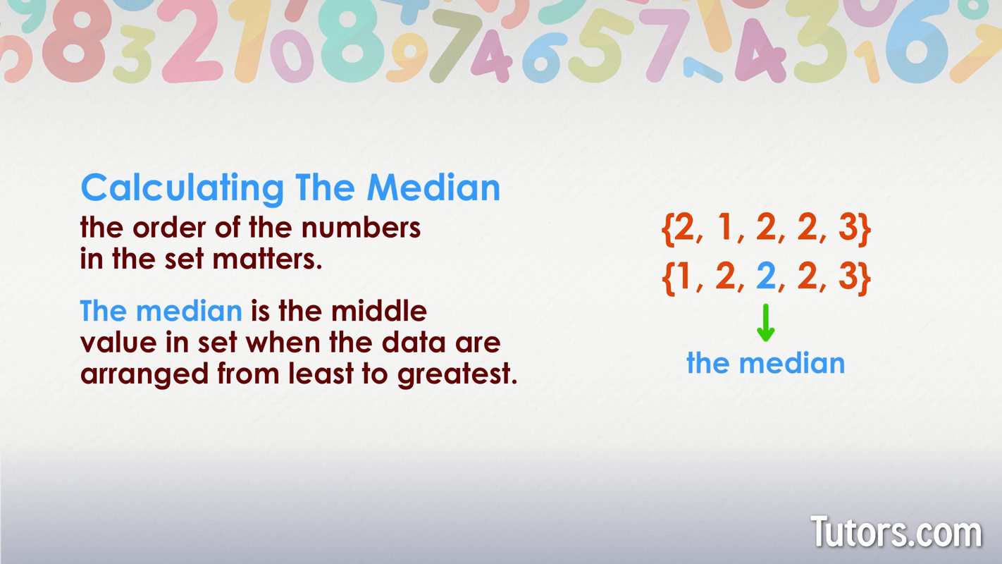 How to find the median