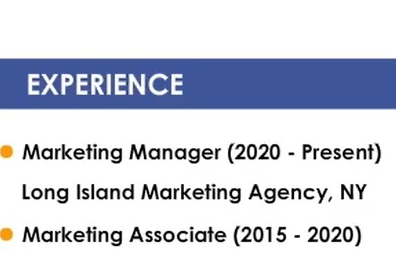How to write a resume