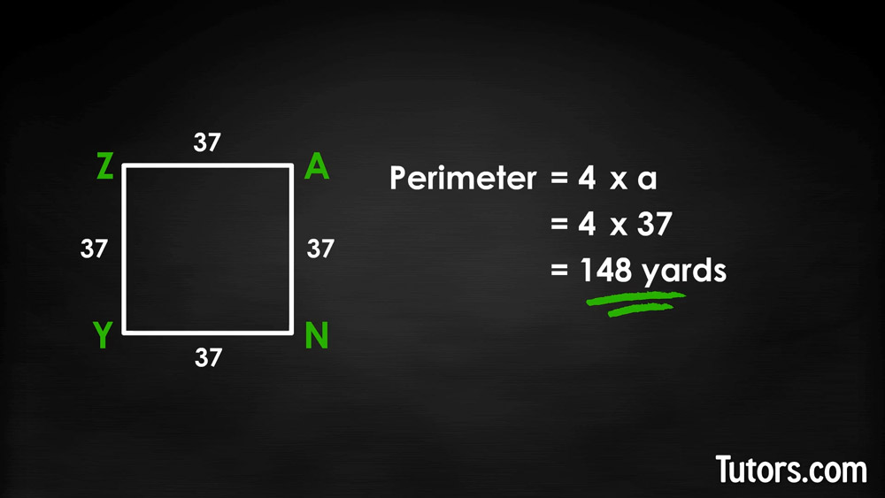 Perimeter of a square