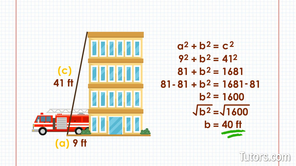 Pythagorean Theorem Word Problems