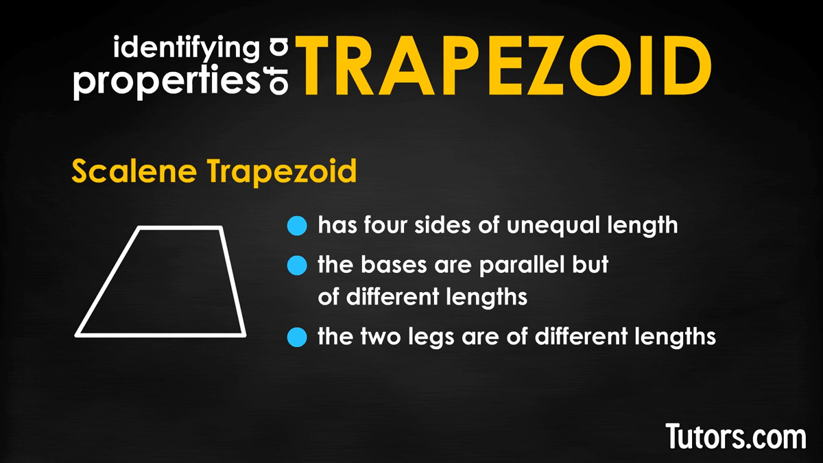 Scalene trapezoid