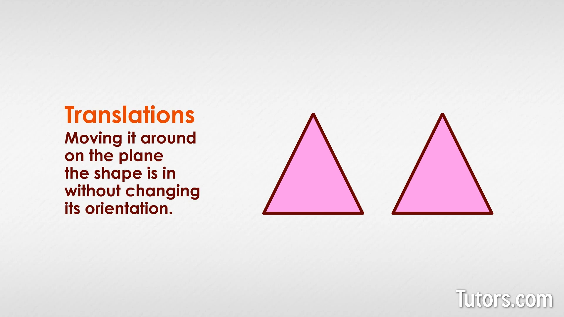 Similarity Transformation - Translation