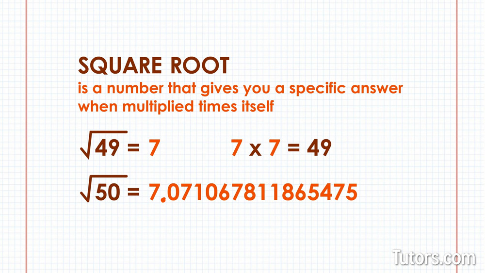 Square root definition