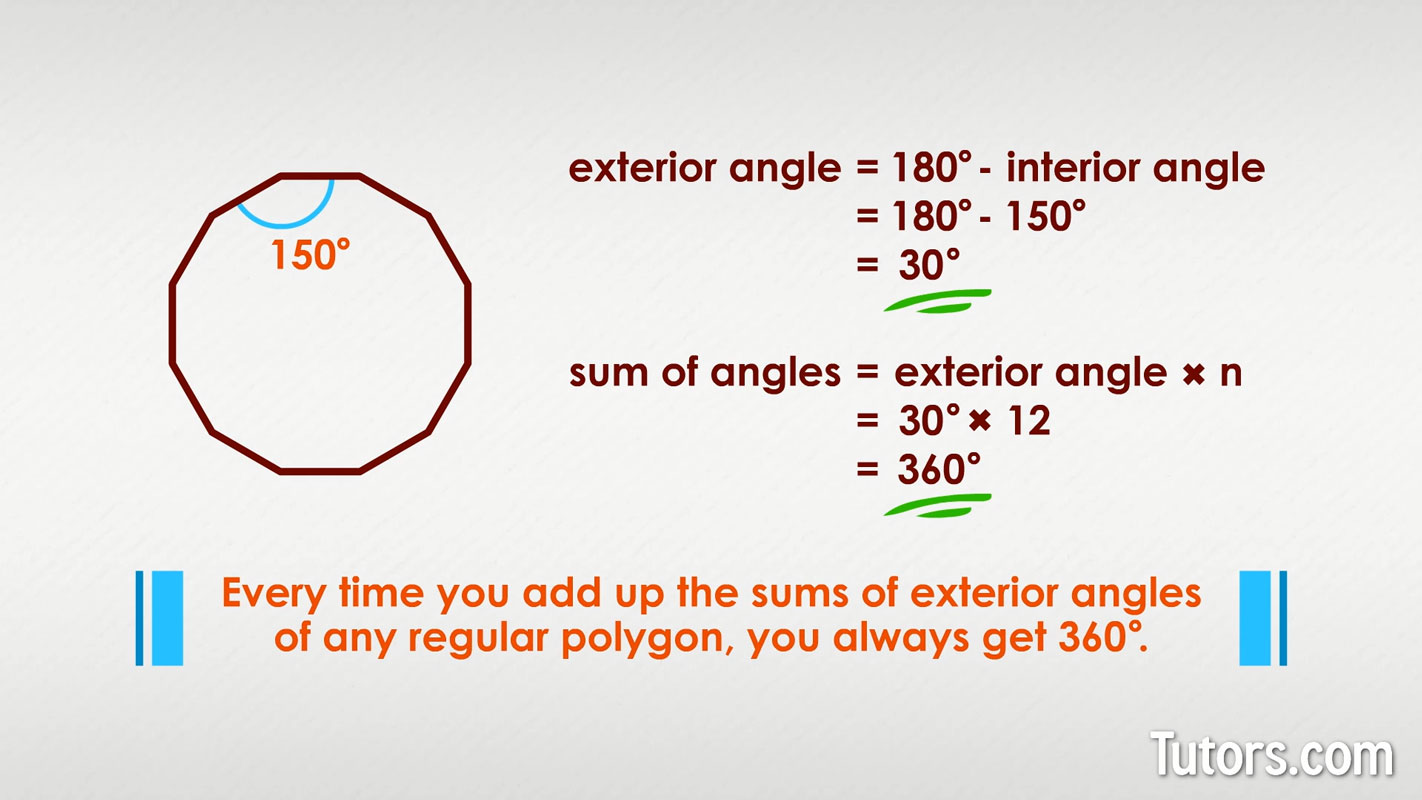 Interior Exterior Angles Of Polygons Cabinets Matttroy