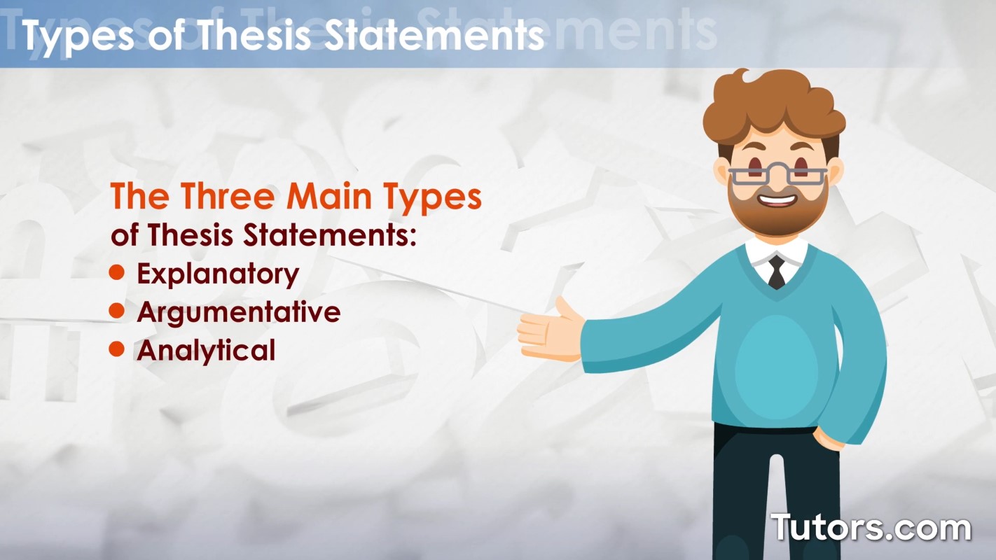 Writing A Thesis Statement Definition Types And Examples