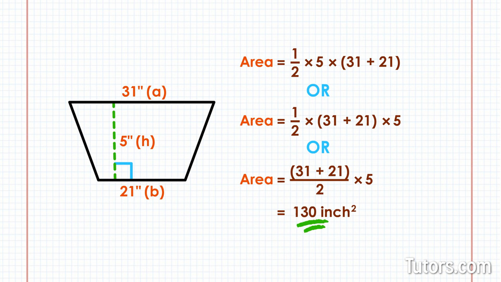 Area of Trapezoid - Formula  How to Find the Area of a Trapezoid?