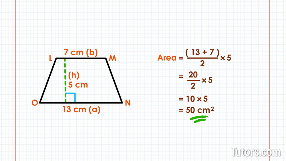 Trapezoid Perimeter Formula