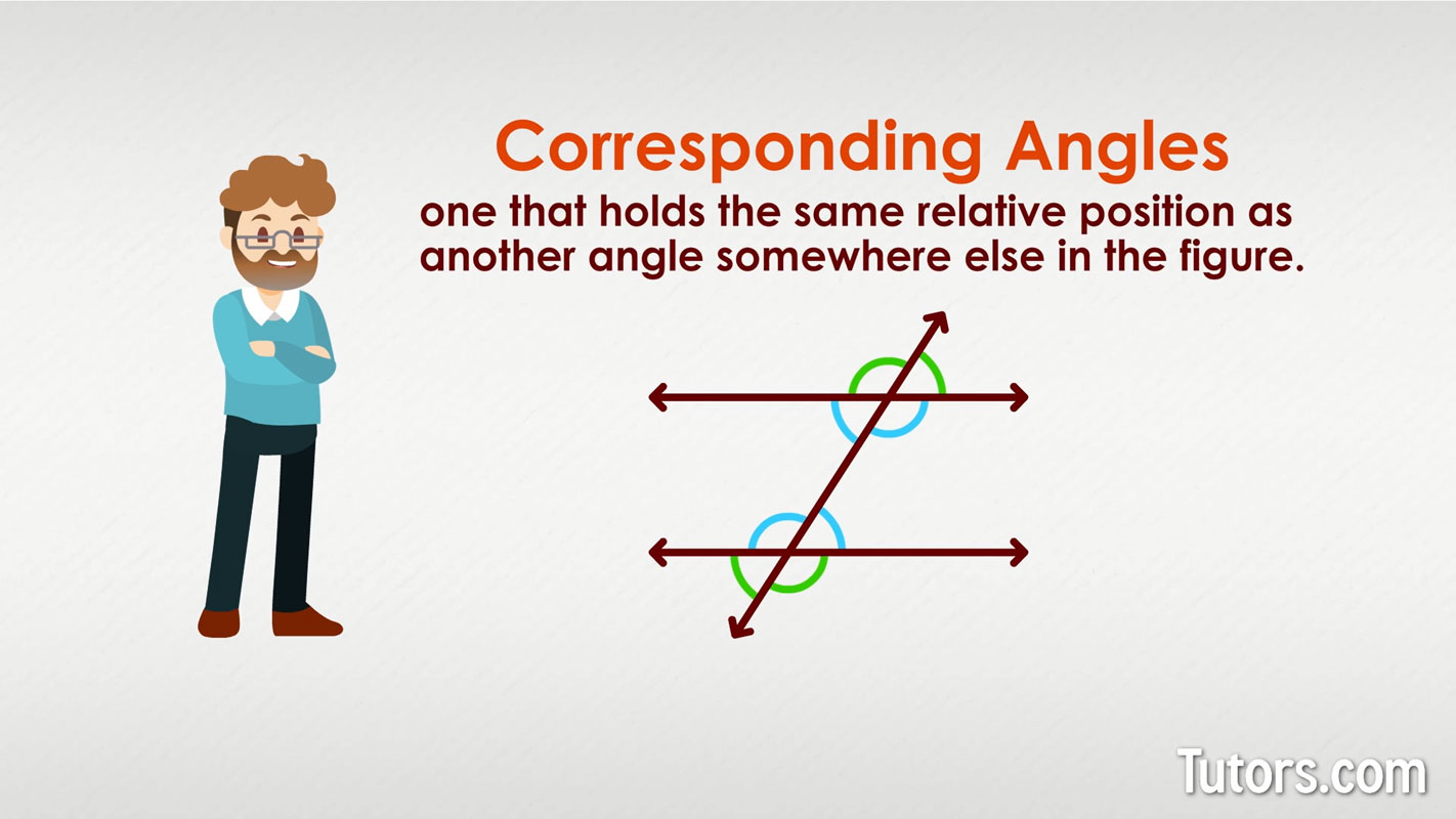 What are corresponding angles