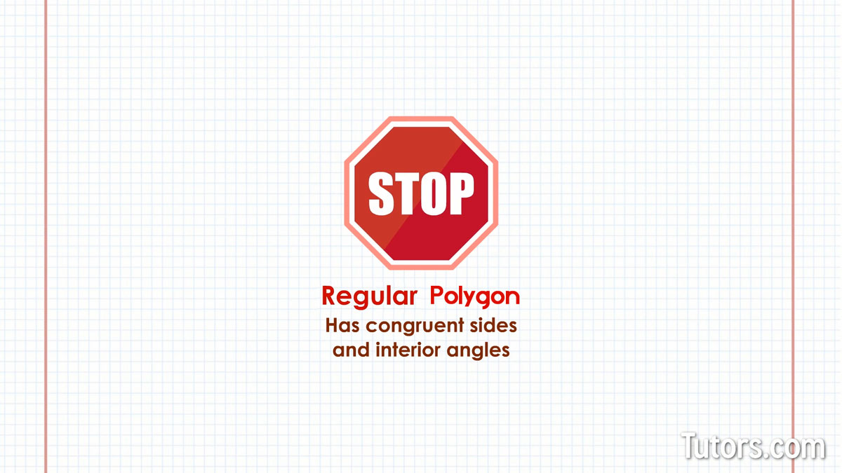 What Is A Regular Polygon Definition Stop Sign